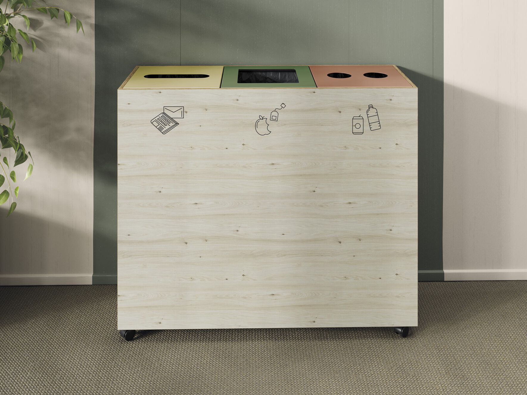 Меламиновая бумага для утилизации отходов Manade PICK'UP WOOD ARCH-00040257