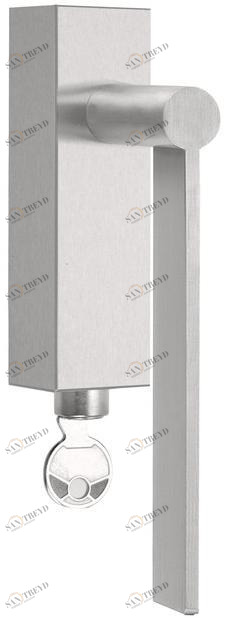 Formani Оконная ручка из нержавеющей стали dk с замком Edgy Eg-dklock