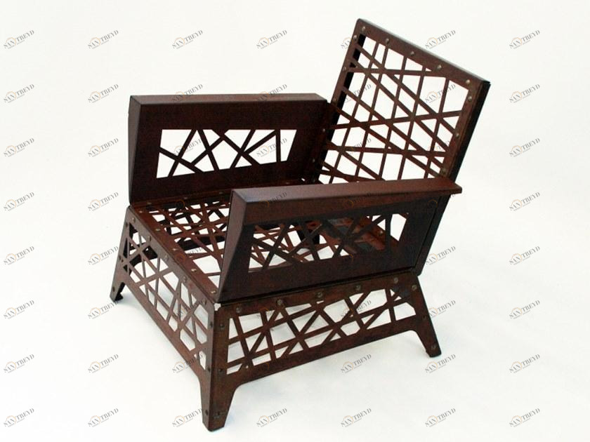 TrackDesign Садовое кресло Corten ™ с подлокотниками Mikado Dp0201000