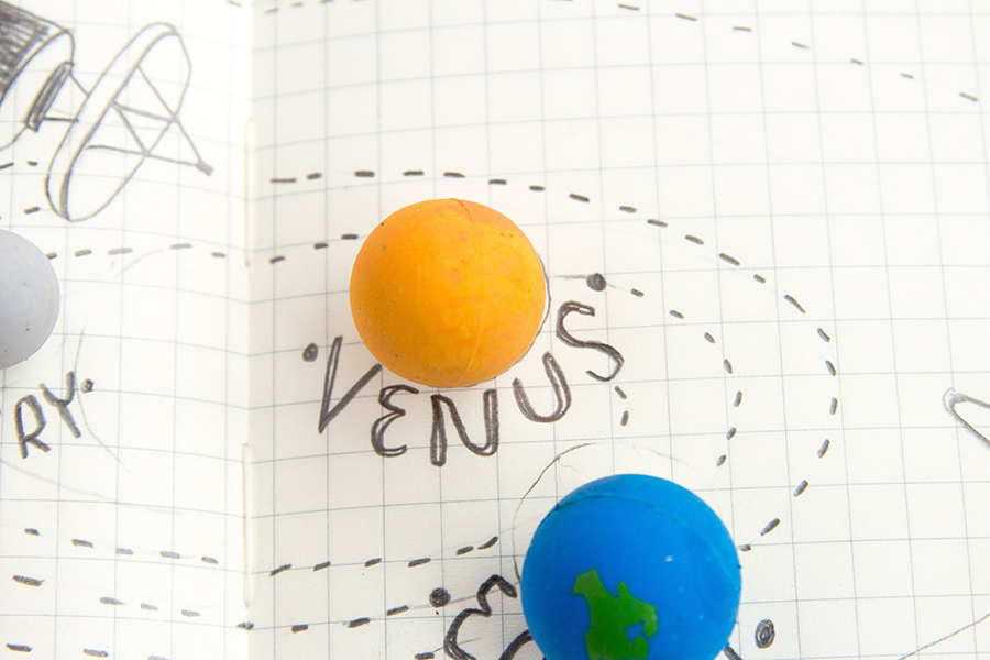 Набор ластиков «Солнечная система» SUCK UK SKERASERPLAN1 - Вид №3