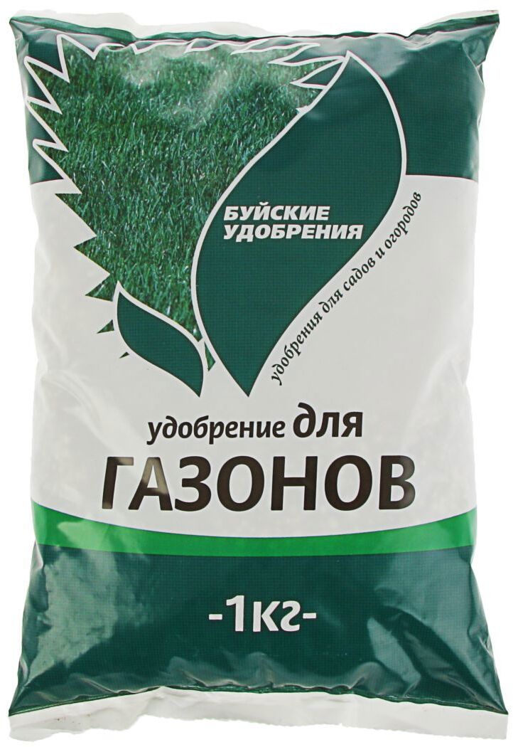 91032088 Удобрение минеральное для газонов 1 кг STLM-0449954 БУЙСКИЕ УДОБРЕНИЯ