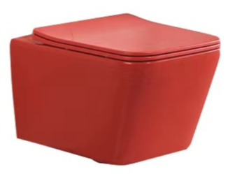 SL-5007MR Унитаз подвесной безободковый красный матовый LAB.Space 