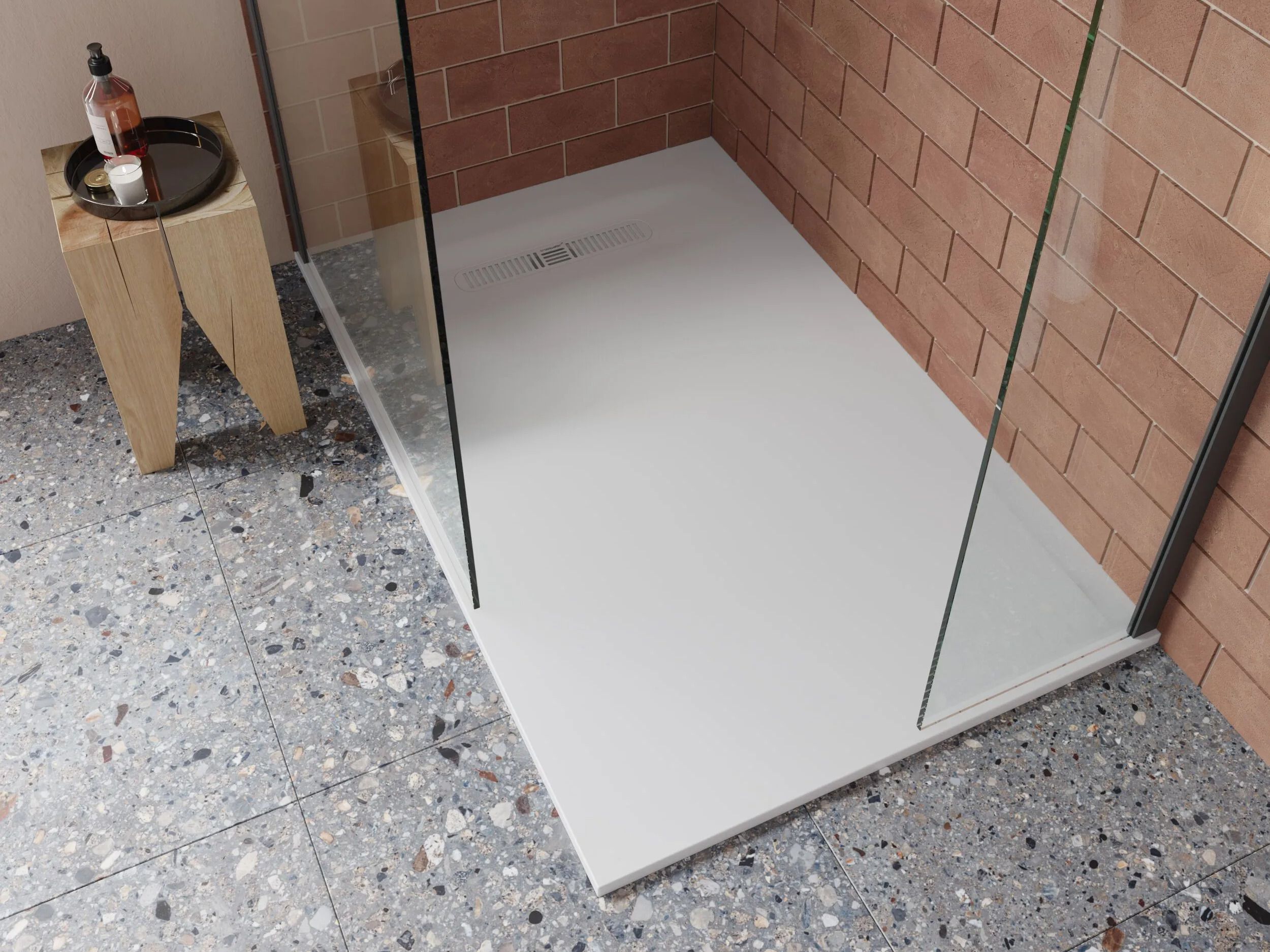 Поддон для душа с антибактериальной обработкой CROSSWATER CREO &amp ARCH-00073494