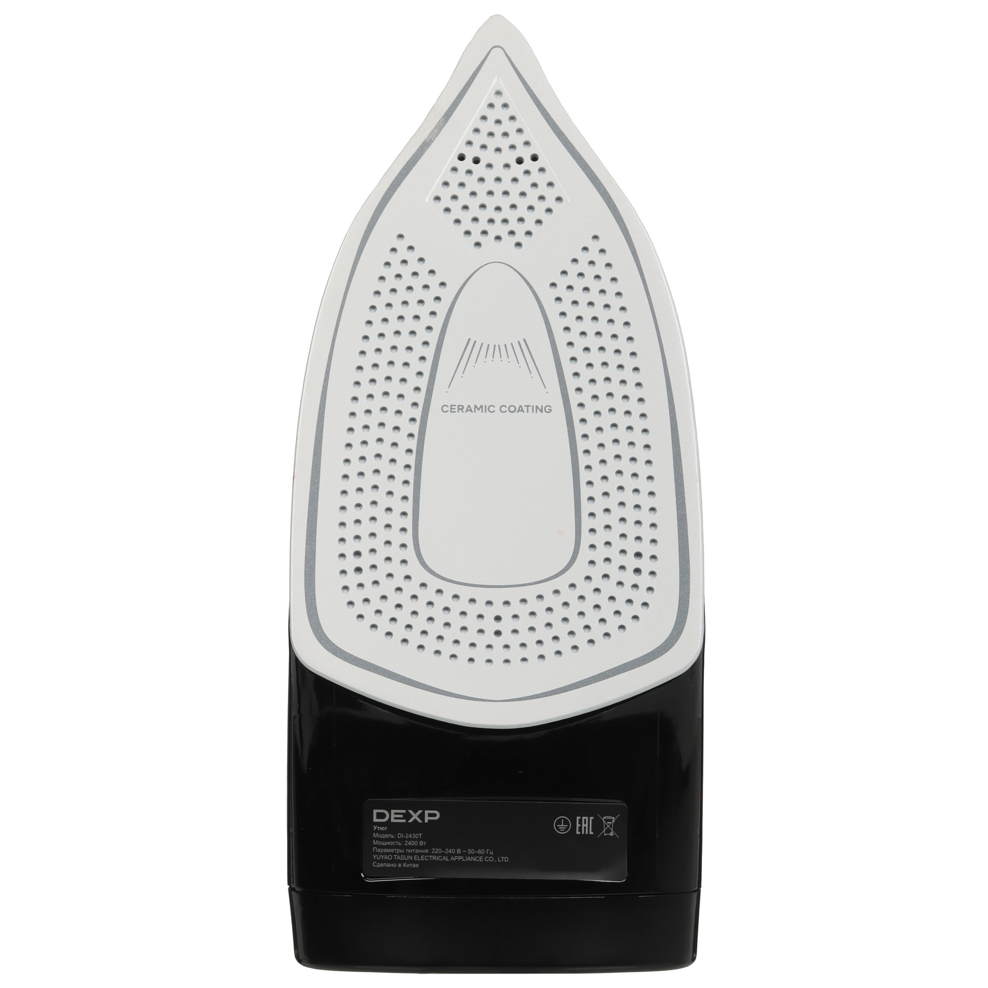 9199133 Утюг DEXP DI-2430T черный STDN-0051009 - Вид №3