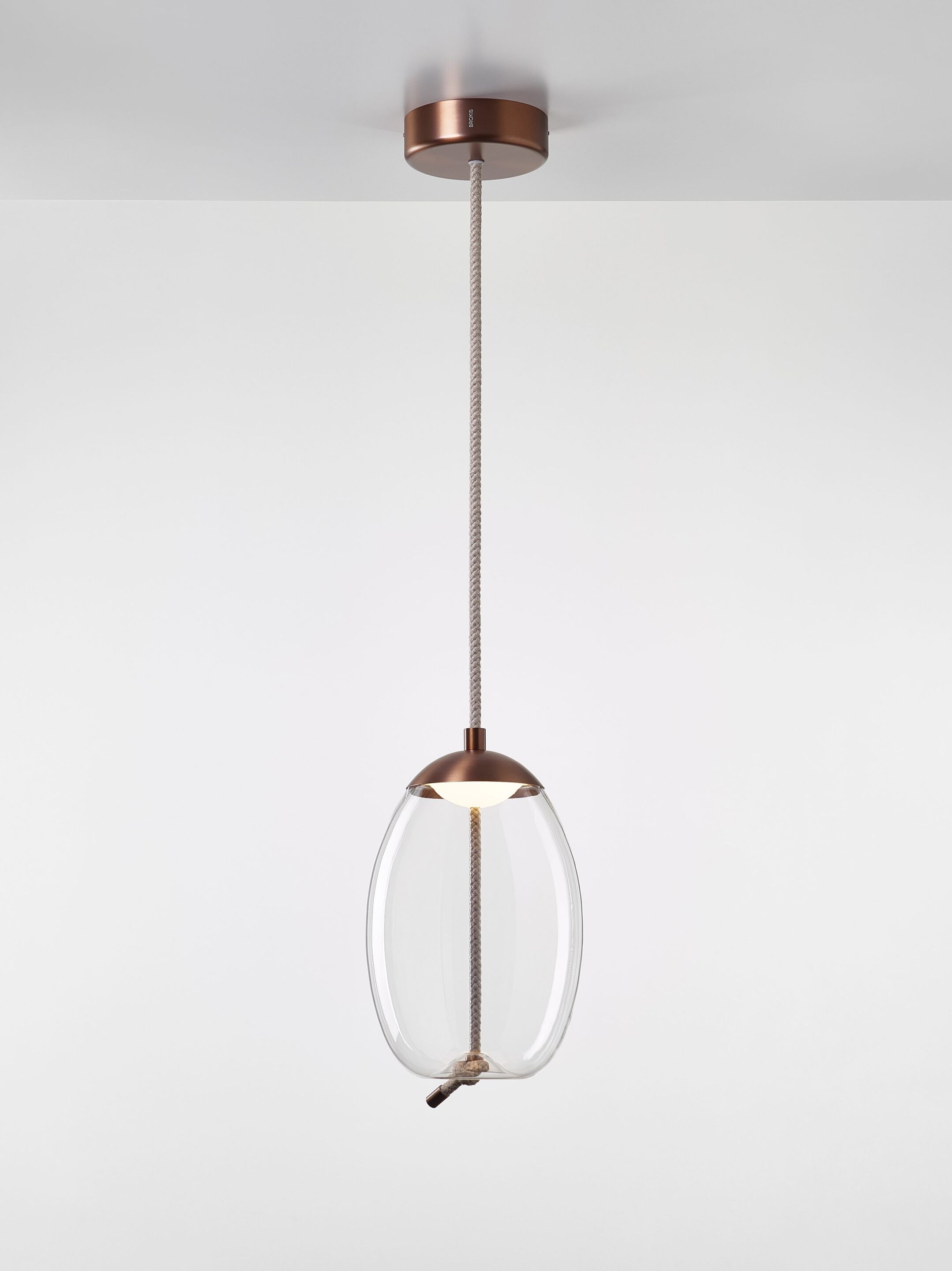 Выдувное стекло светодиодный подвесной светильник BROKIS Узел ARCH-00114866 - Вид №29