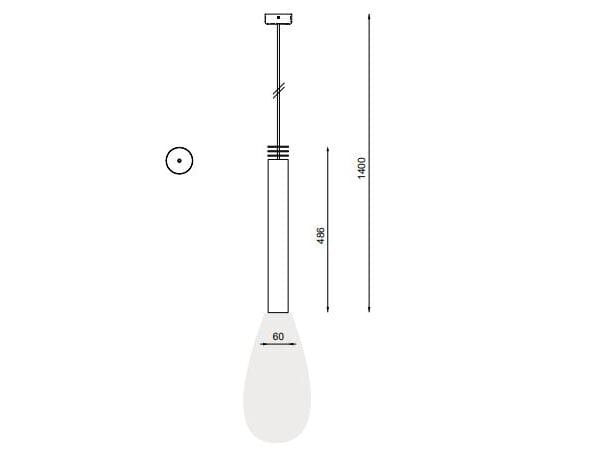 Латунный светодиодный подвесной светильник LUCE TU Luster ARCH-00117115 - Вид №1