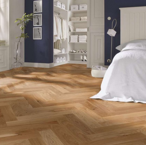 Паркет Ёлка Meister PS 400 Stab 8047 Лайвли Дуб Натур с брашью (Текстурированная) 500х100 мм 2300200052 - Вид №10