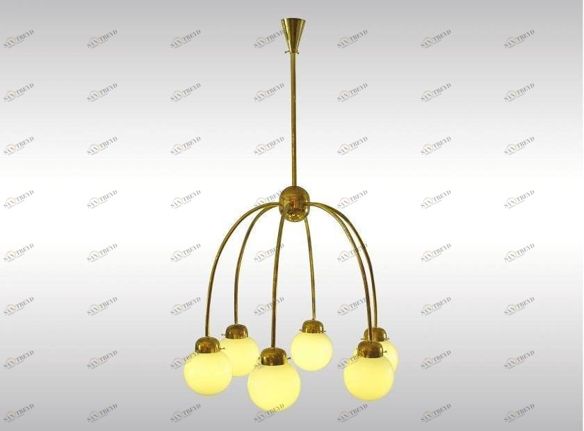 Woka Lamps Vienna Подвесной светильник из латуни  21605 