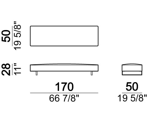 Секционный диван из ткани Arketipo ARCH-00144959 - Вид №19