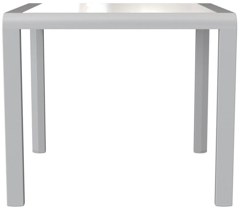 JANUS et Cie Квадратный садовый столик из алюминия и стекла Zephyr sun-id-1468053 - Вид №1
