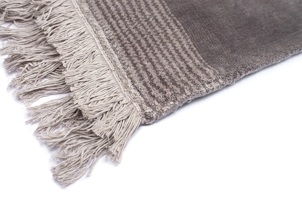 Ковер прямоугольный серый 230х160 см Horizon Gray CARPETDECOR ДИЗАЙНЕРСКИЕ, HANDMADE, ДЕТСКИЕ 00-3893128 Серый  - Вид №1