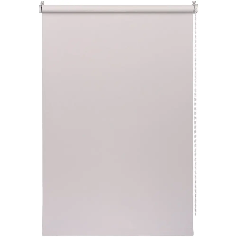 Штора рулонная блэкаут 120x160 см светло-серая PRAKTO BLACKOUT STLM-2058408