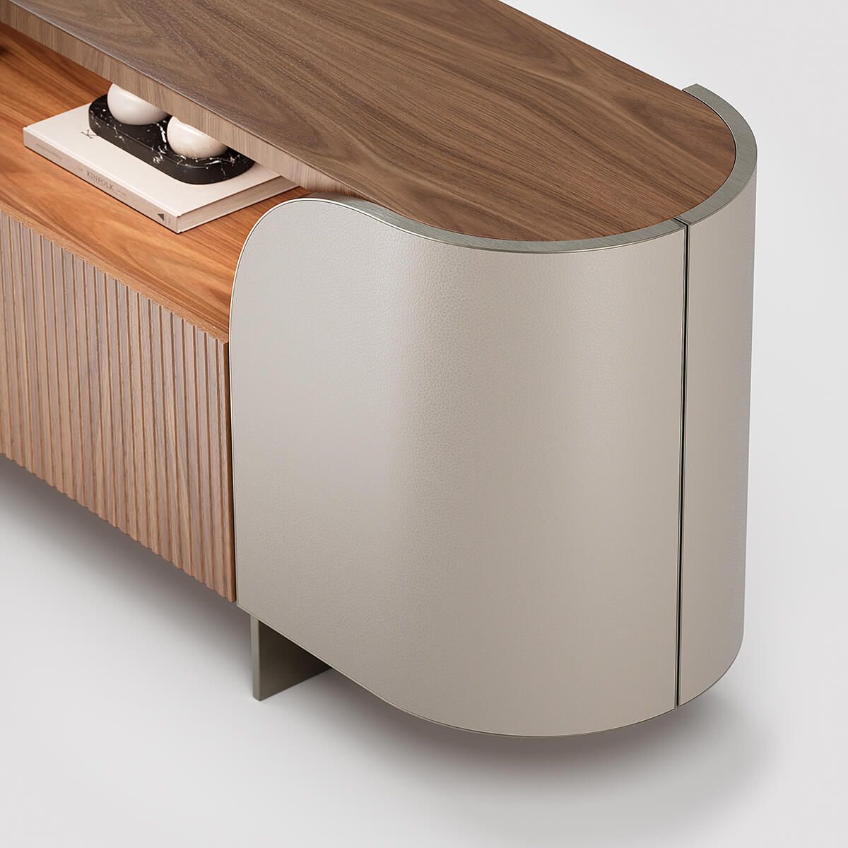 Кожаный шкаф с ящиками Capital Collection ARCH-00088608 - Вид №6