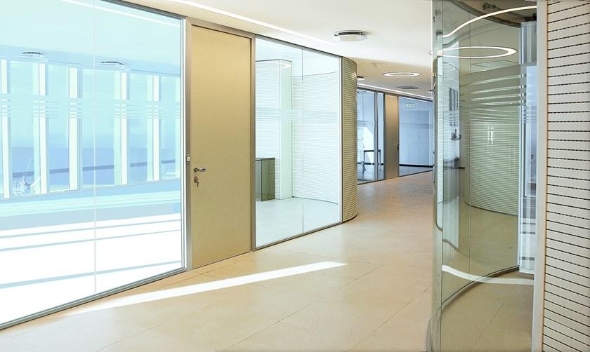 Elitable Раздвижная стеклянная мобильная стена для офиса Unika sun-id-1357164 - Вид №11