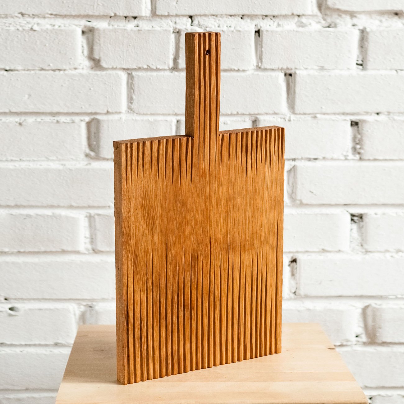 Разделочная доска деревянная прямоугольная 48 см "Мороз" коричневая FUGA ДОСКИ РАЗДЕЛОЧНЫЕ 123525 Коричневый  - Вид №1