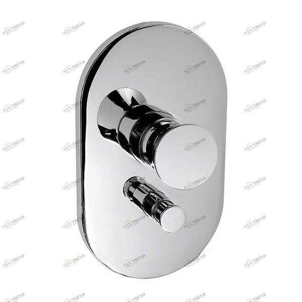 Однорычажный встроенный смеситель для ванны/душа  66.312C MAIER MUSE 66312C