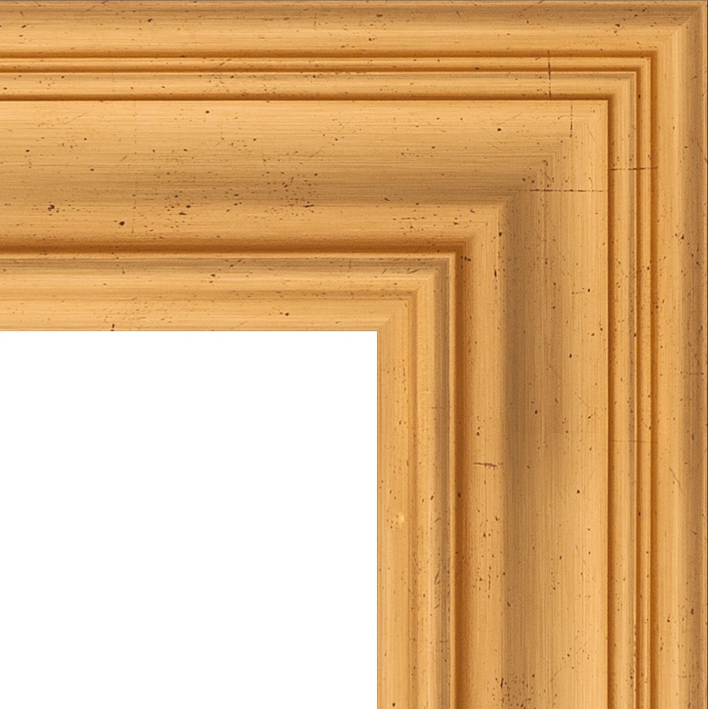 BY 6127 Зеркало напольное с фацетом в багетной раме - травленое золото 99 mm EVOFORM Exclusive floor - Вид №5