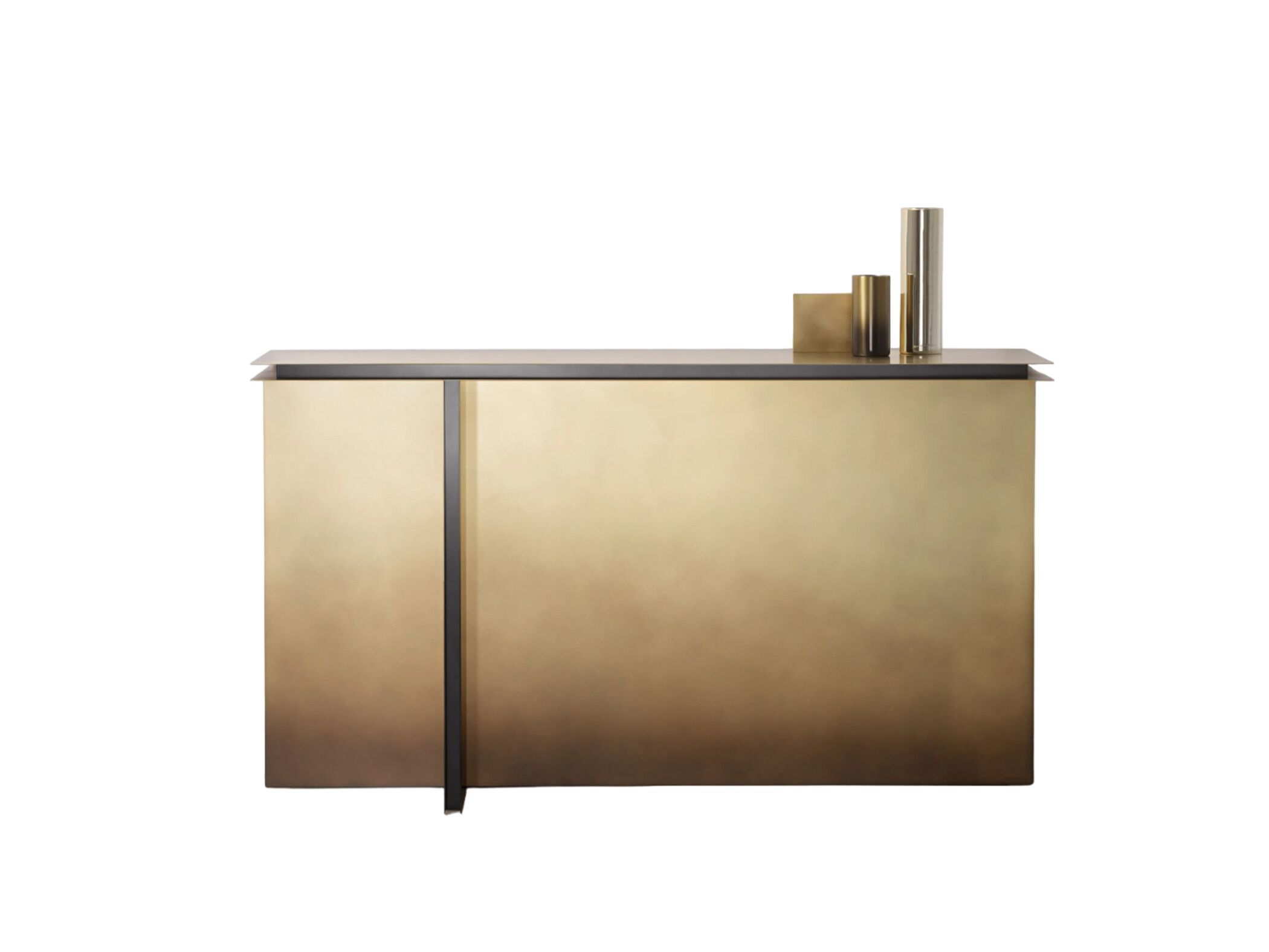 Прямоугольная латунная консоль DE CASTELLI Фолио ARCH-00058428 - Вид №3