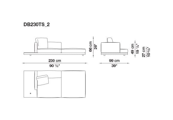 Кожаный диван B&B Italia док ARCH-00106863 - Вид №58