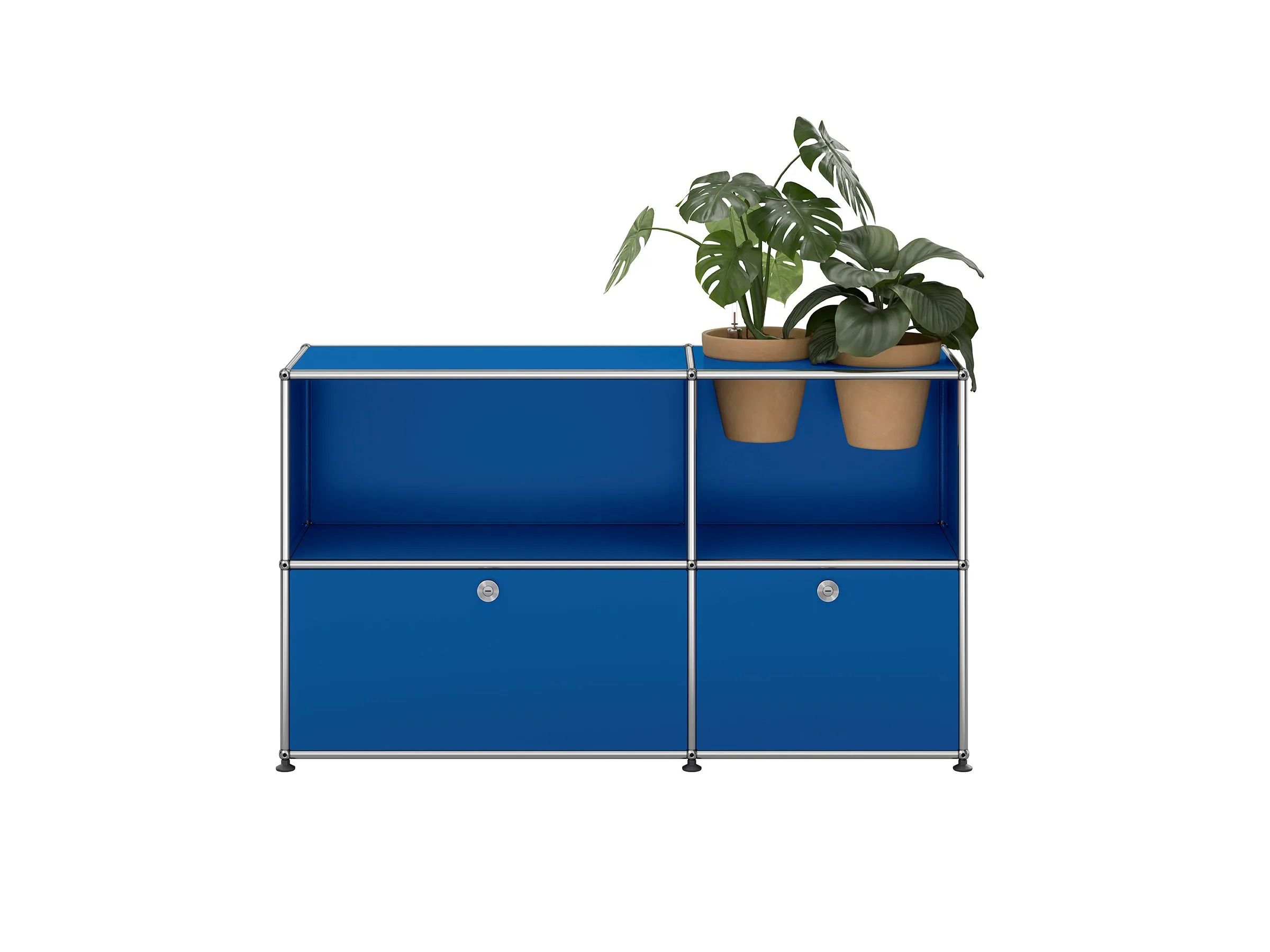 Секционный шкаф из стали с откидной створкой USM USM SELECTION ARCH-00053874 - Вид №3