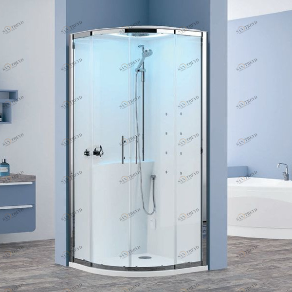 Novellini. Душевая кабина 90x90 R90 HAMMAM с низким душевым поддоном EON EONR90M1N1UA