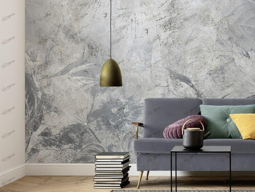 Komar Флизелиновые обои с цветочными мотивами Raw Rsx4-020