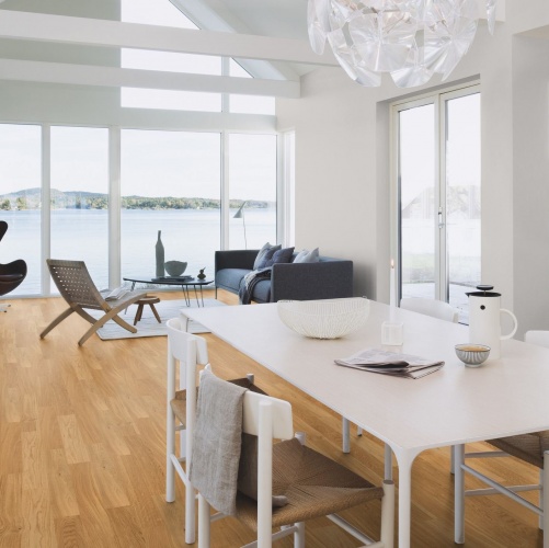 Инженерная доска Boen Maxi Nature Live Natural Ированная С Фаской 2v Дуб Натур с брашью (Текстурированная) 1000х100 мм EBL63KFD - Вид №9