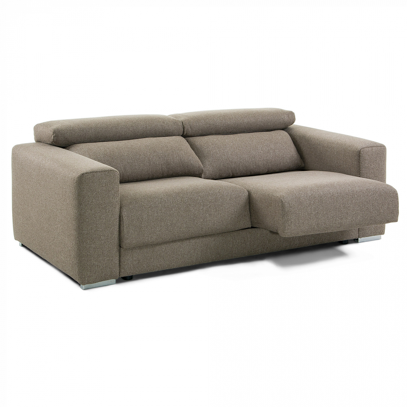 055426 Диван 3-х сидений Singapore коричневый La Forma Atlanta - Вид №3