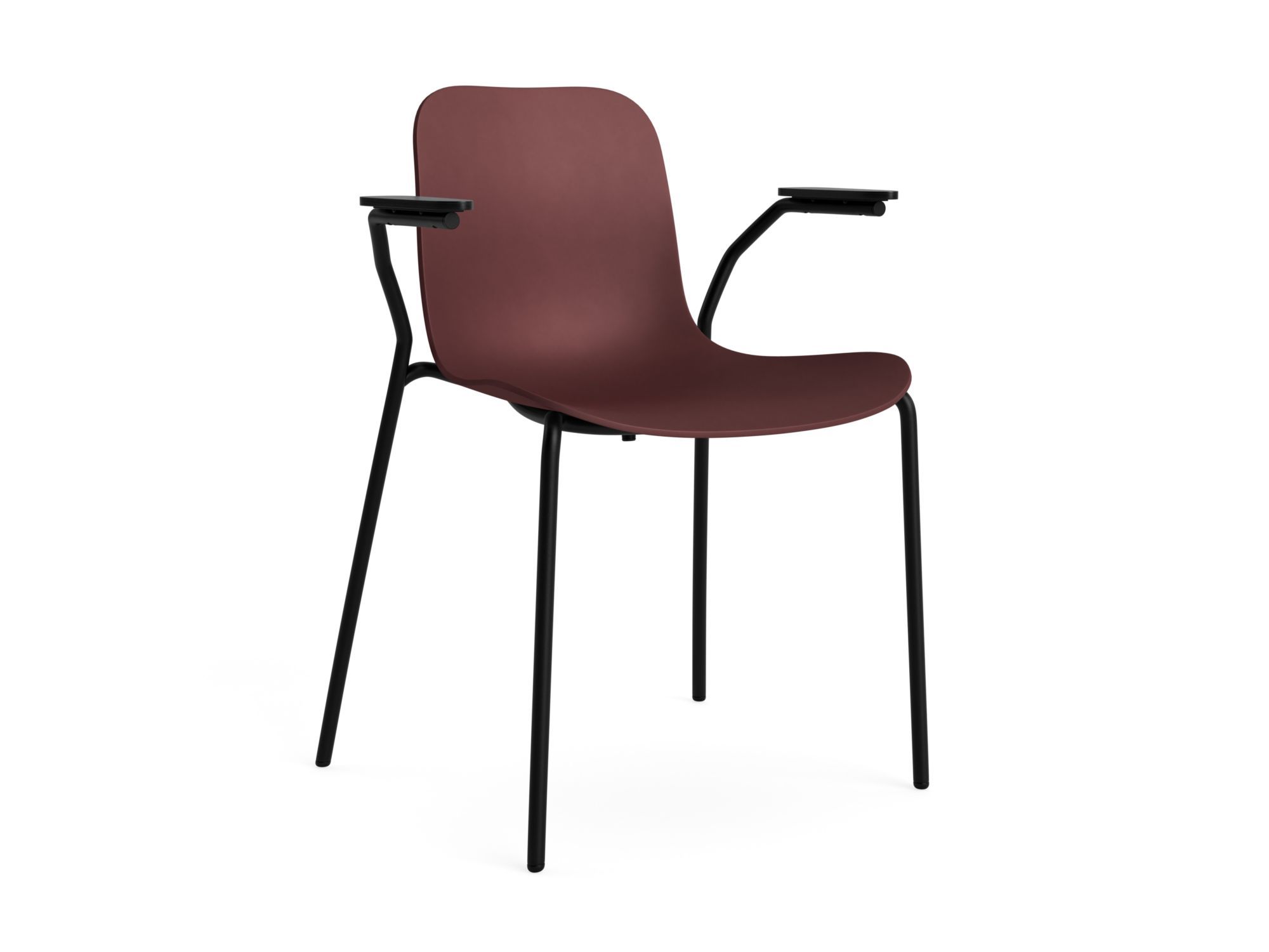 Пластиковый стул с подлокотниками NORR11 Langue ARCH-00132165 - Вид №7