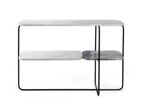 Прямоугольная мраморная консоль