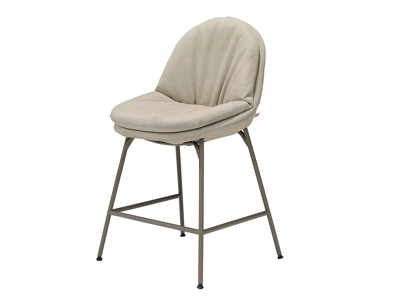 Кожаный барный стул с подставкой для ног Jess Curtis ARCH-00063612 - Вид №1