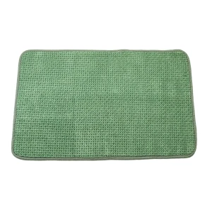 Коврик для ванной SWENSA Slot - уют и безопасность в зеленом исполнении 89379352