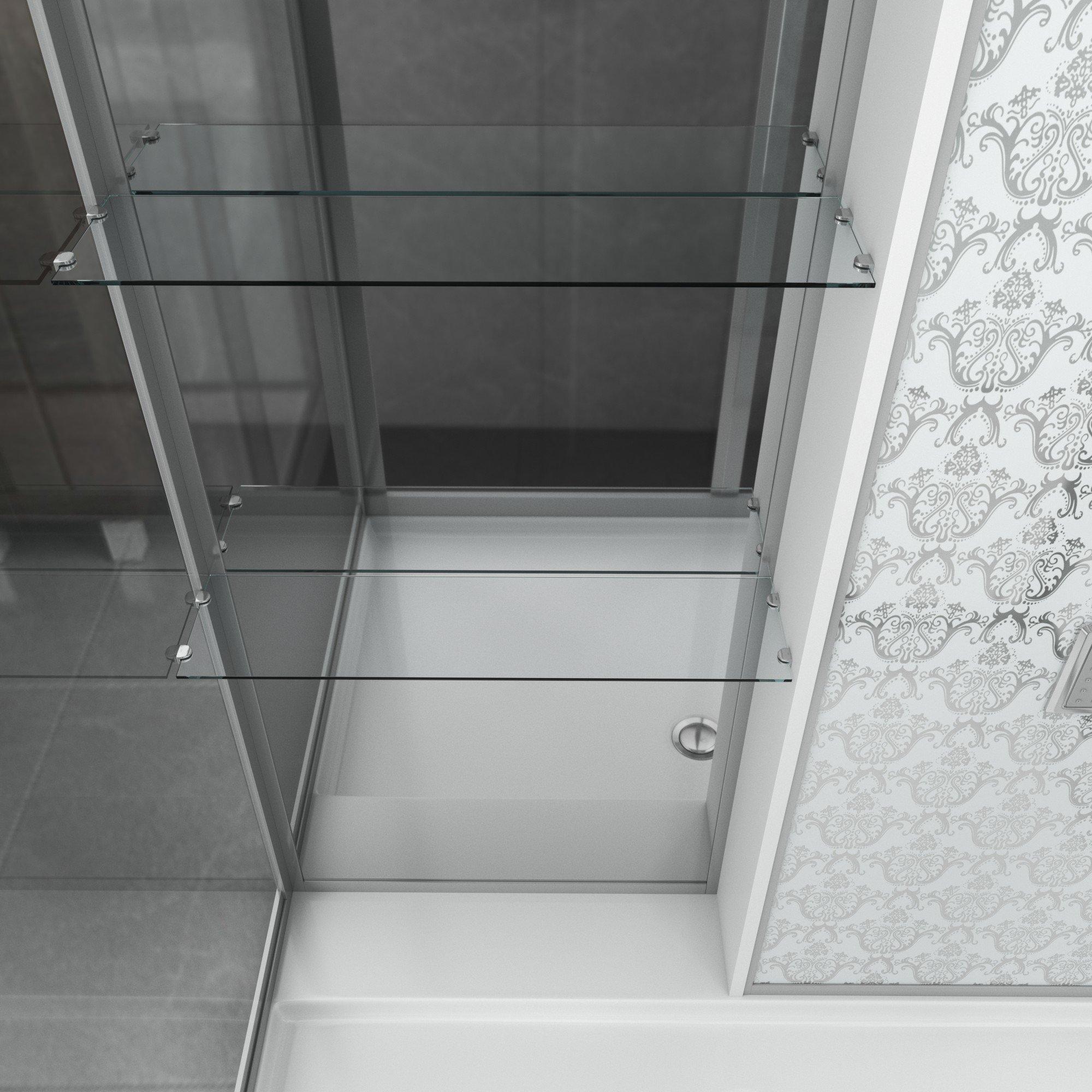 Душевая кабина NG-7713WL (820x1200х2150) низкий поддон стенки БЕЛЫЕ Niagara Luxe - Вид №4
