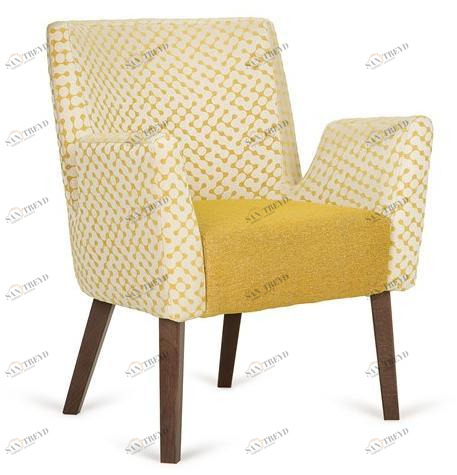 Paged Мягкое кресло с подлокотниками  Sen b-3210 