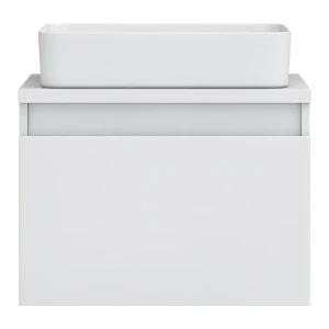 Тумба под раковину подвесная Vigo Matteo 60 см цвет белый
