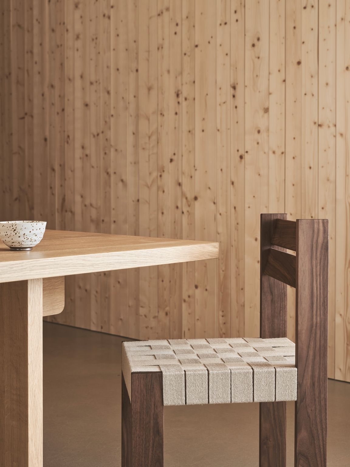 Стул из массива дерева с открытой спинкой Bla Station Momang ARCH-00008018 - Вид №2