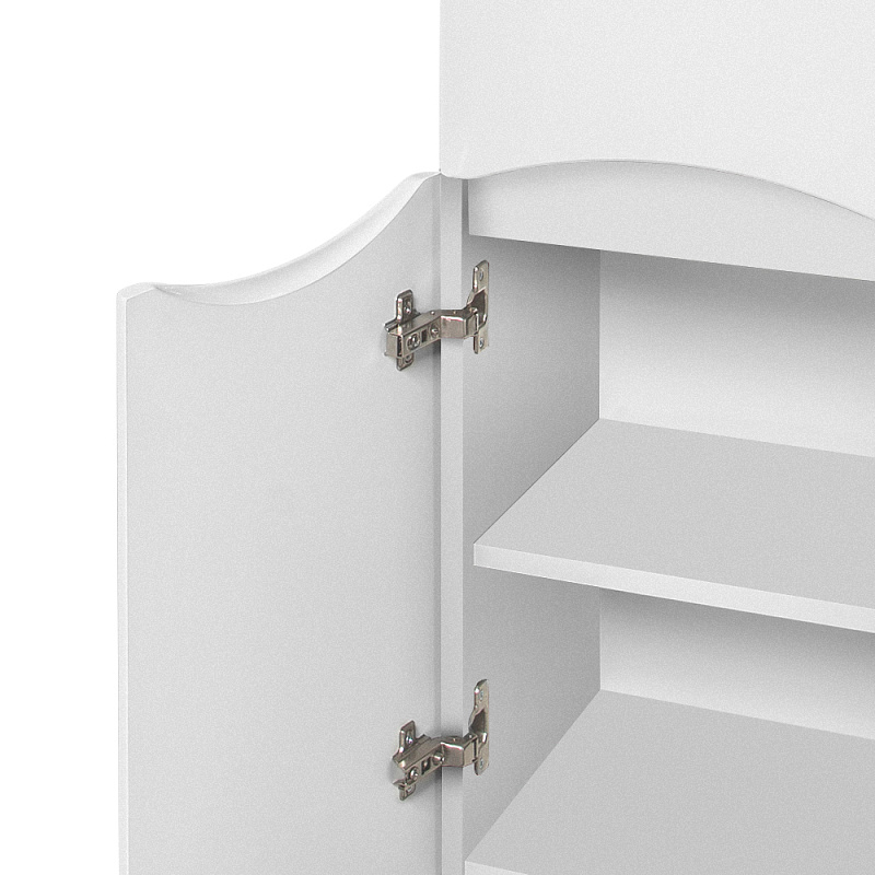 M80CHL0356WG шкаф-колонна подвесной левый 35 см двери белый глянец шт AM.PM Like - Вид №2