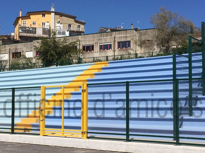 Поликарбонат спортивная площадка забор OFFICINE D'AMICO Vera Sport ARCH-00119785