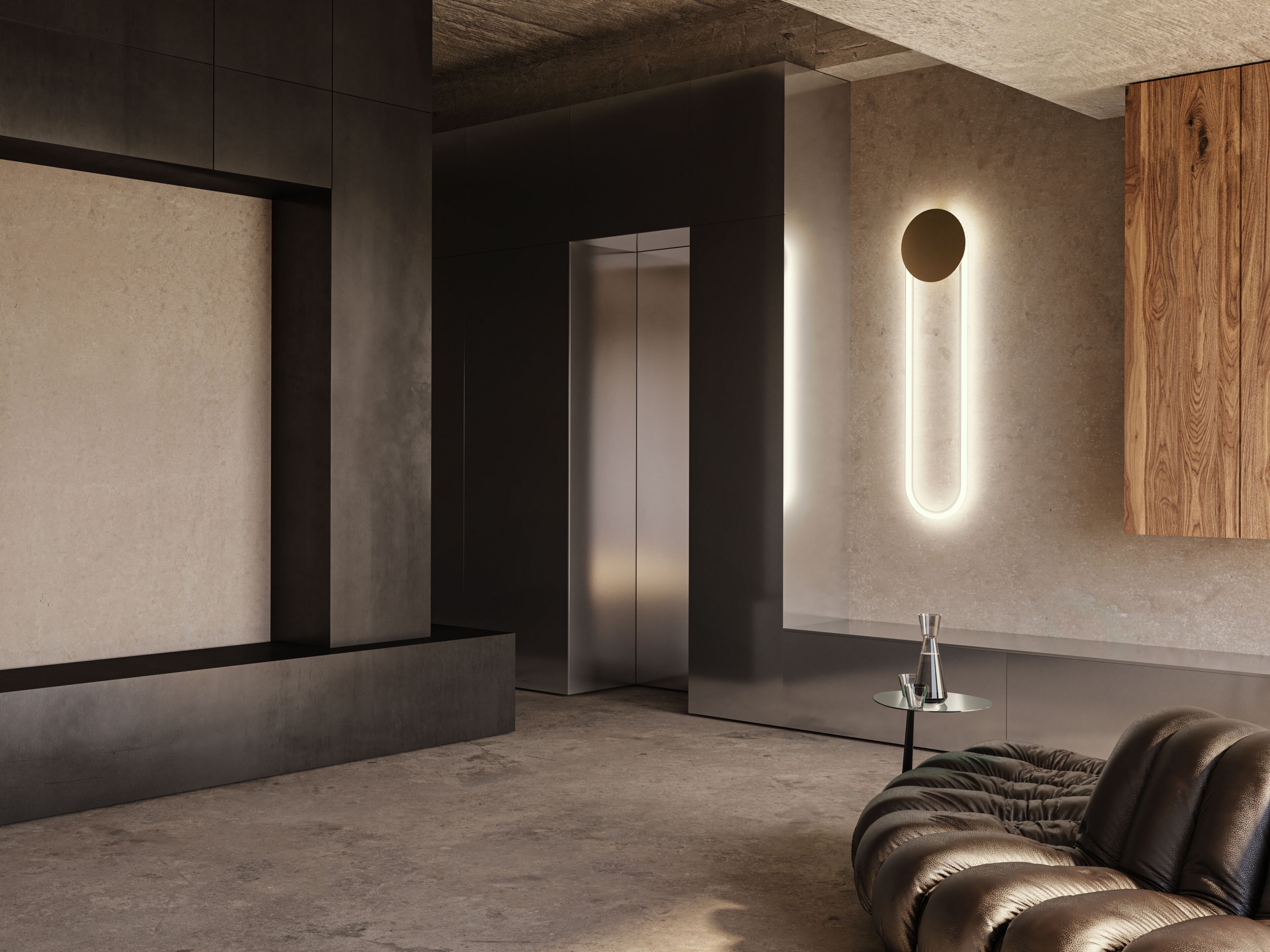 Стеклянный светодиодный настенный светильник Darmes Ra ARCH-00050010 - Вид №8