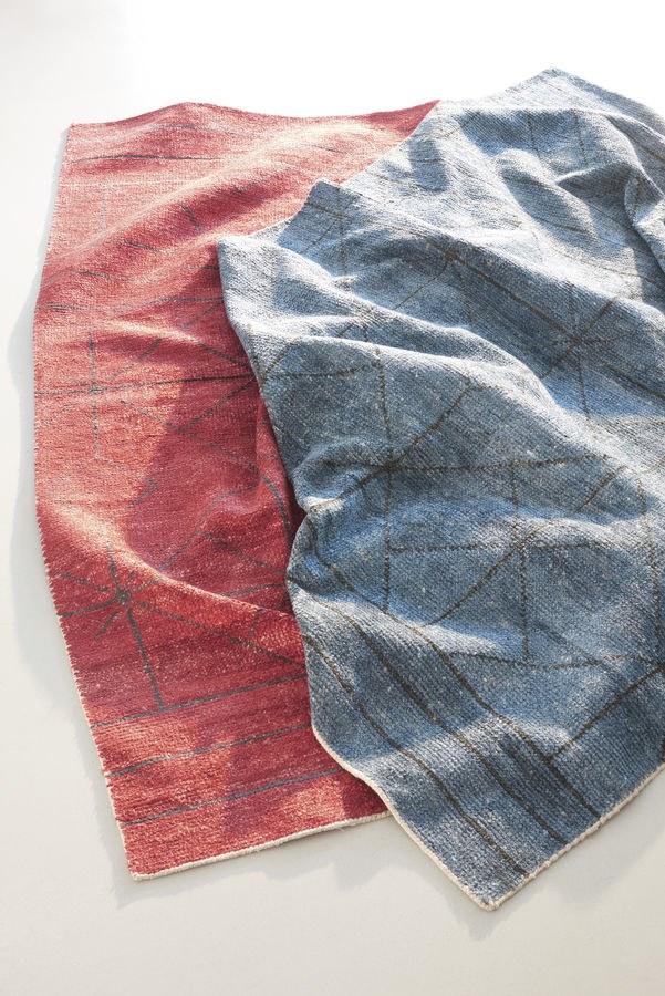 Toulemonde Bochart Ковер из ткани прямоугольной формы с рисунком Plain textured sun-id-1398514 - Вид №6