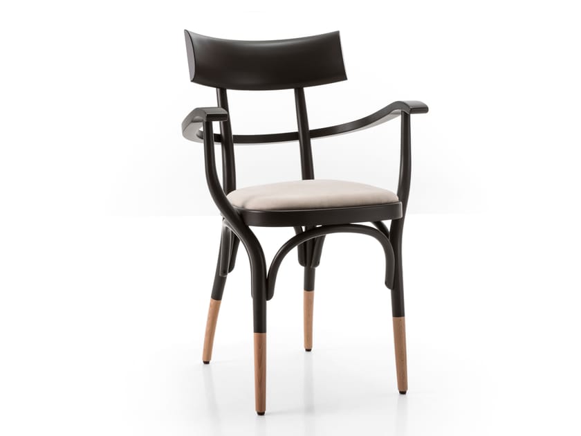 Стул из бука со встроенной подушкой Wiener GTV Design CZECH ARCH-00040264