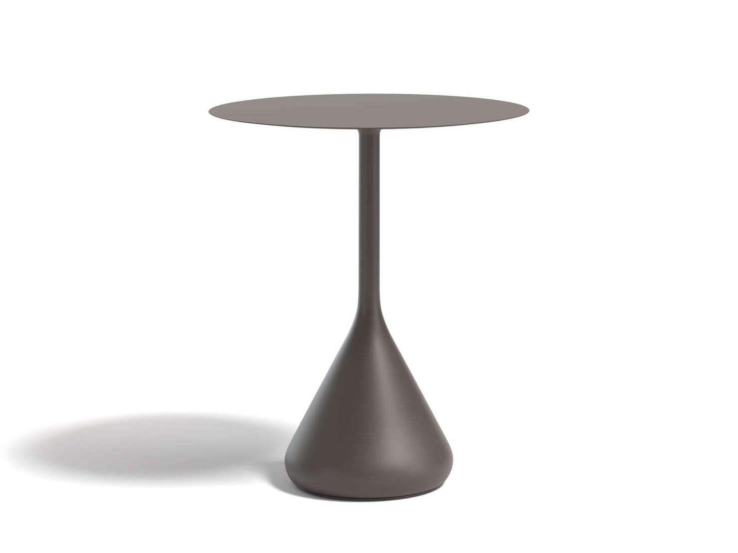 Высокий круглый керамический садовый стол с верхней частью HPL DEDON спутник ARCH-00112774 - Вид №1