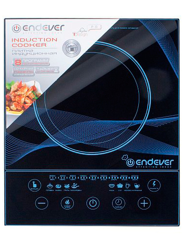 1041309 Плита компактная электрическая Endever SkyLine IP-28 черный STDN-0028296