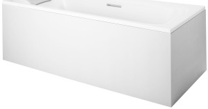 E6D081-00 Белая алюминиевая передняя и задняя панель 190 см JACOB DELAFON ELITE