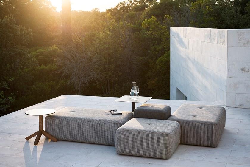 RODA Прямоугольный садовый пуф из сетки Double sun-id-1511391 - Вид №1