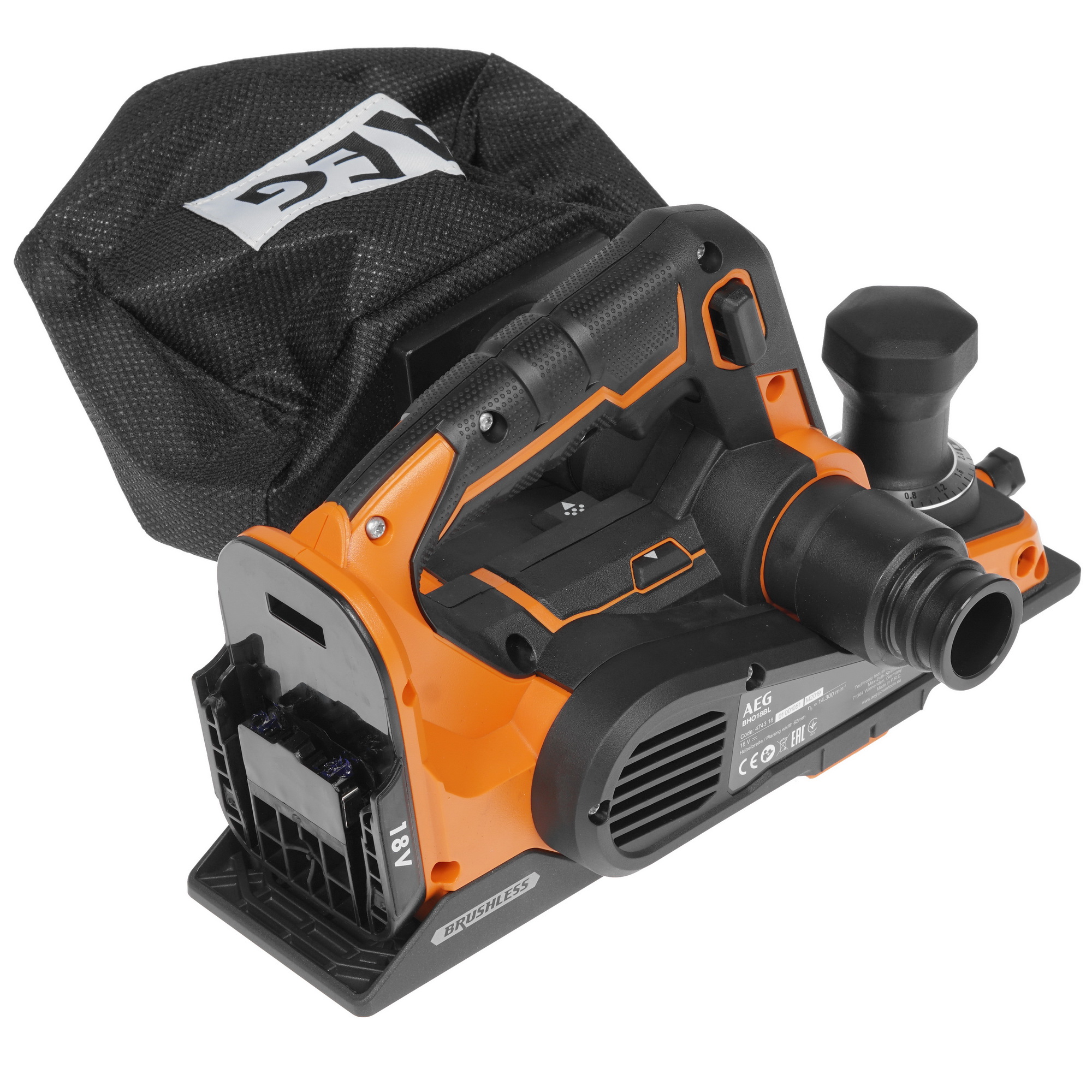 Электрорубанок AEG BHO18BL-0 PRO 18V  , Без ЗУ 8196240 STDN-0027987 - Вид №1