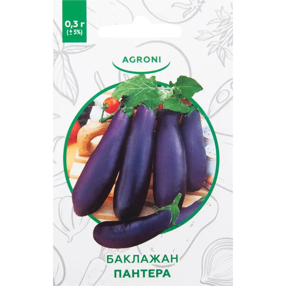 Семена Баклажан «Пантера» XS 82457660 STLM-2136391 AGRONI 