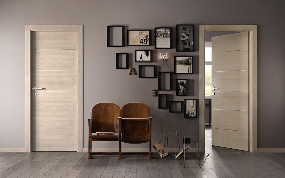 Деревянные ламинированные распашные двери GIDEA Avio ARCH-00057534 - Вид №1