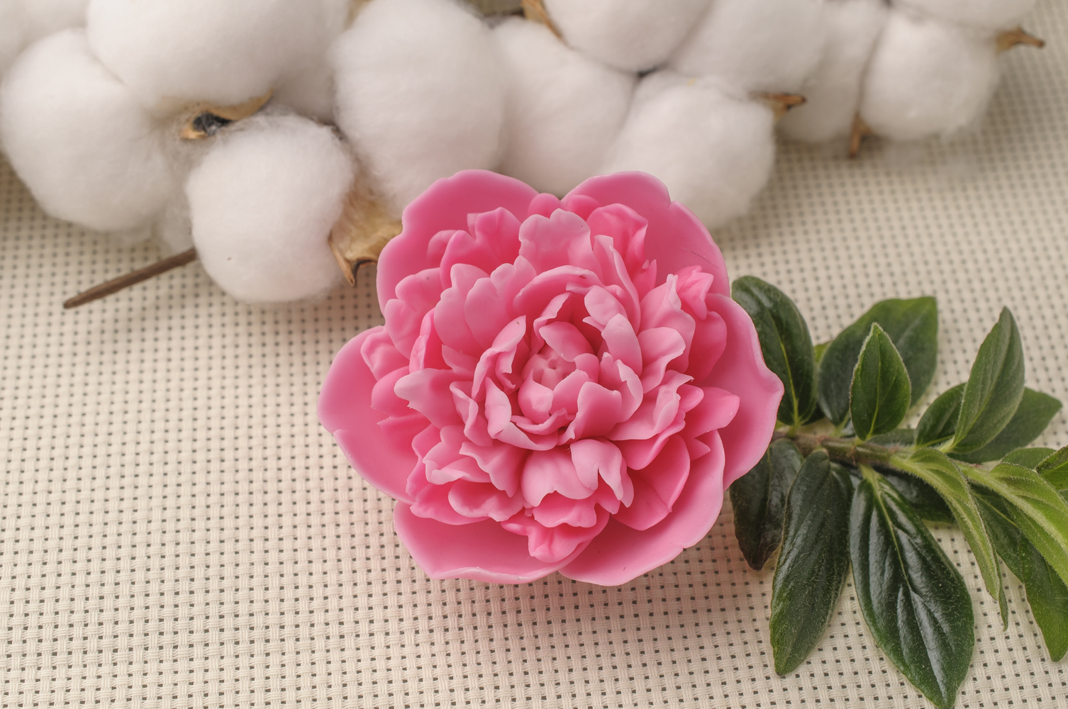 10197 Форма "Пион княжеский S" силикон HobbyPage 