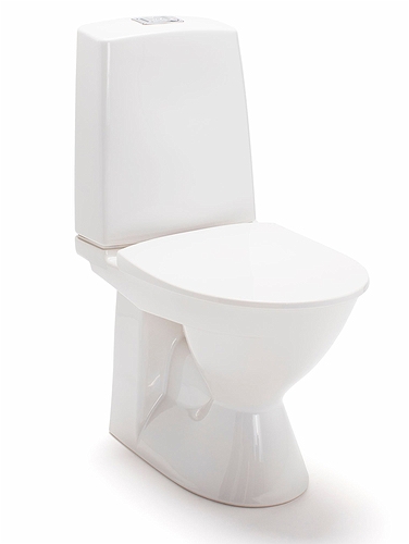 3726001201 Компакт унитаз с бачком Белый IDO Glow Швеция